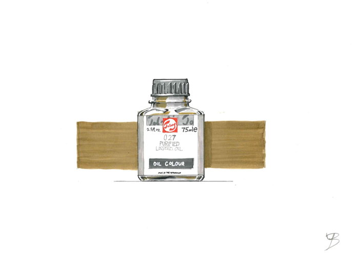 Talens Aceite de Linaza Purificado 027 75 ml